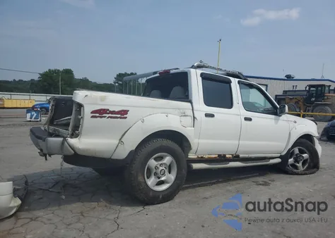2001 Nissan Frontier Crew Cab Xe из США, поврежденный, VIN 1N6ED27Y61C357732